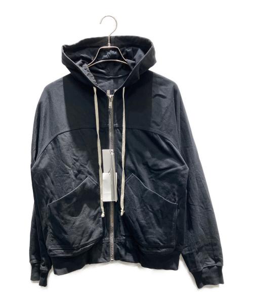 RICK OWENS（リックオウエンス）RICK OWENS (リックオウエンス) F/W22 ジップパーカー ブラック サイズ:XSの古着・服飾アイテム