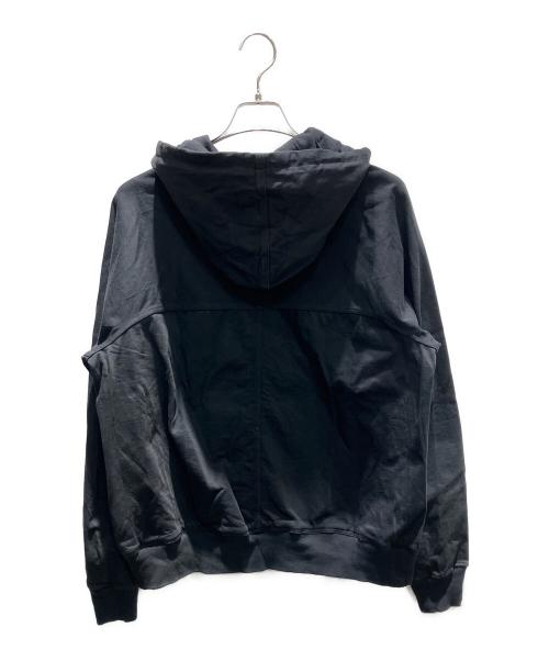 RICK OWENS（リックオウエンス）RICK OWENS (リックオウエンス) F/W22 ジップパーカー ブラック サイズ:XSの古着・服飾アイテム