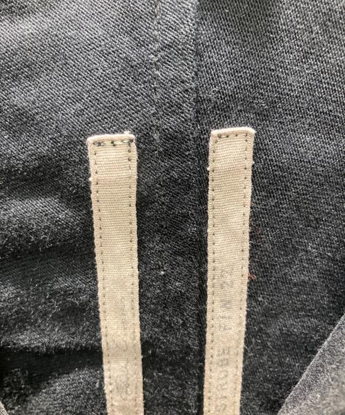 RICK OWENS（リックオウエンス）RICK OWENS (リックオウエンス) F/W22 ジップパーカー ブラック サイズ:XSの古着・服飾アイテム