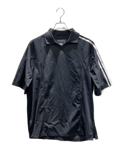 adidas（アディダス）adidas (アディダス) Y-3 (ワイスリー) SS CTLN TEE 半袖シャツ ブラック サイズ:Sの古着・服飾アイテム