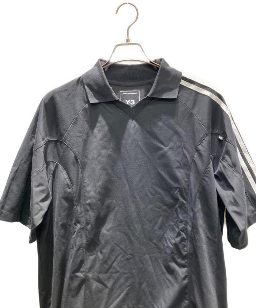 adidas（アディダス）adidas (アディダス) Y-3 (ワイスリー) SS CTLN TEE 半袖シャツ ブラック サイズ:Sの古着・服飾アイテム