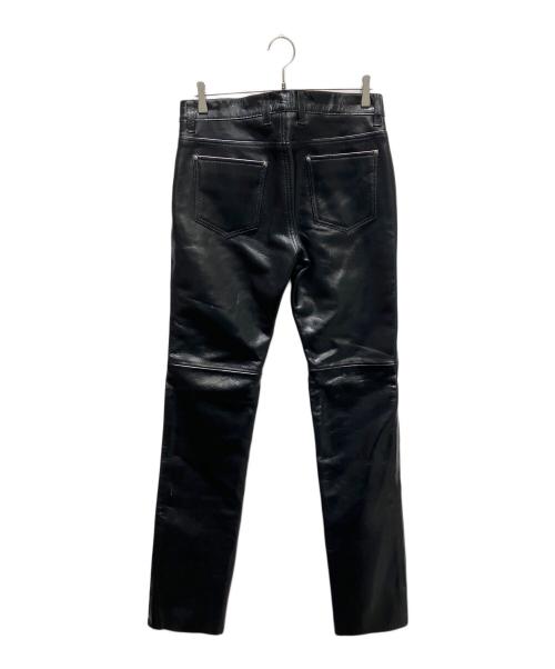 Liugoo Leathers（リューグーレザーズ）Liugoo Leathers (リューグーレザーズ) レザーパンツ ブラック サイズ:30の古着・服飾アイテム