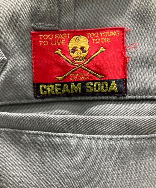CREAM SODA（クリームソーダ）CREAM SODA (クリームソーダ) 古着 パンツ グレー サイズ:Mの古着・服飾アイテム