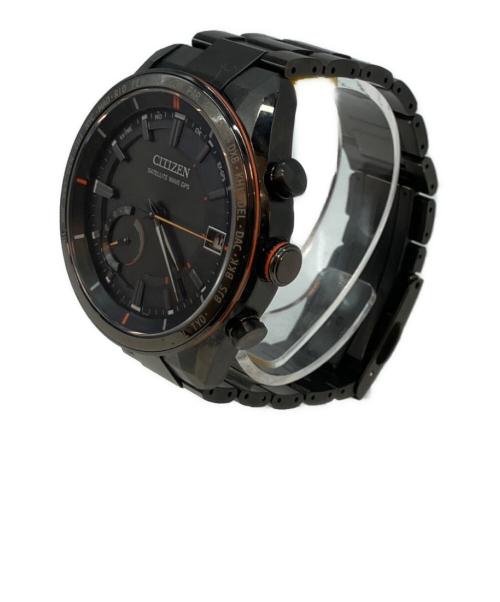 CITIZEN（シチズン）CITIZEN (シチズン) アテッサ エコドライブ 電波ソーラー 腕時計 ブラックの古着・服飾アイテム