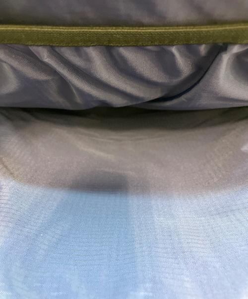 kabag（カバッグ）kabag (カバッグ) はっ水ナイロン ガバッと開く時短リュック リュック ターコイズの古着・服飾アイテム