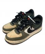 NIKEナイキ）の古着「AIR FORCE1 "Medium Olive" ローカットスニーカー」｜オリーブ×ブラック