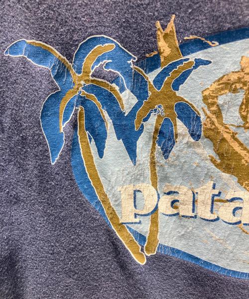 Patagonia（パタゴニア）Patagonia (パタゴニア) ベネフィシャルTシャツ 半袖カットソー ネイビー サイズ:Sの古着・服飾アイテム