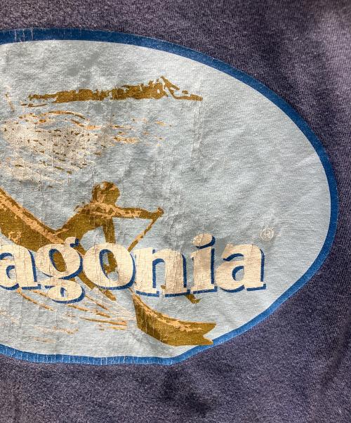Patagonia（パタゴニア）Patagonia (パタゴニア) ベネフィシャルTシャツ 半袖カットソー ネイビー サイズ:Sの古着・服飾アイテム
