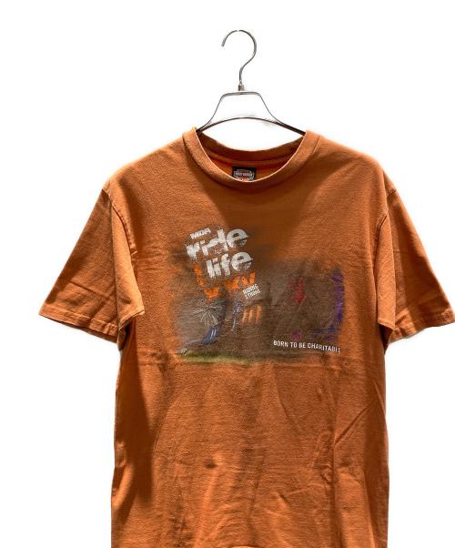HARLEY-DAVIDSON（ハーレーダビッドソン）HARLEY-DAVIDSON (ハーレーダビッドソン) 半袖カットソー オレンジ サイズ:Lの古着・服飾アイテム