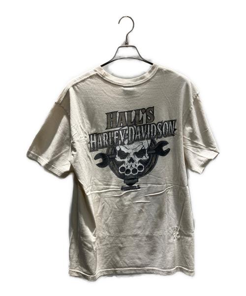 HARLEY-DAVIDSON（ハーレーダビッドソン）HARLEY-DAVIDSON (ハーレーダビッドソン) 半袖カットソー ホワイト サイズ:XLの古着・服飾アイテム