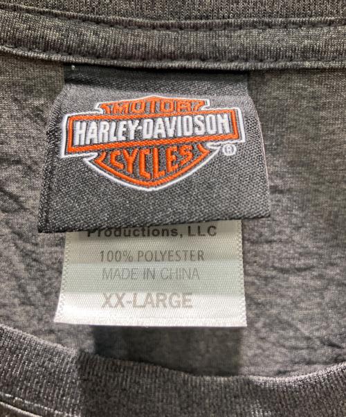HARLEY-DAVIDSON（ハーレーダビッドソン）HARLEY-DAVIDSON (ハーレーダビッドソン) 半袖カットソー グレー サイズ:XXLの古着・服飾アイテム