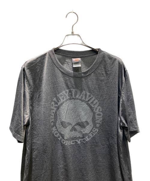 HARLEY-DAVIDSON（ハーレーダビッドソン）HARLEY-DAVIDSON (ハーレーダビッドソン) 半袖カットソー グレー サイズ:XXLの古着・服飾アイテム