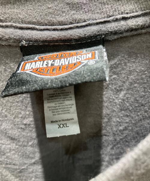 HARLEY-DAVIDSON（ハーレーダビッドソン）HARLEY-DAVIDSON (ハーレーダビッドソン) 半袖カットソー グレー サイズ:XXLの古着・服飾アイテム