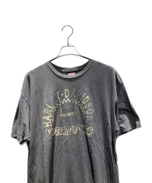 HARLEY-DAVIDSON（ハーレーダビッドソン）HARLEY-DAVIDSON (ハーレーダビッドソン) 半袖カットソー グレー サイズ:XXLの古着・服飾アイテム