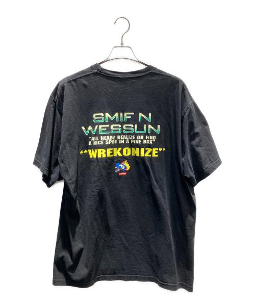 SUPREME（シュプリーム）SUPREME (シュプリーム) Duck Down Records (ダックダウンレコード) Dah Shinin Tee 半袖カットソー ブラック サイズ:XLの古着・服飾アイテム