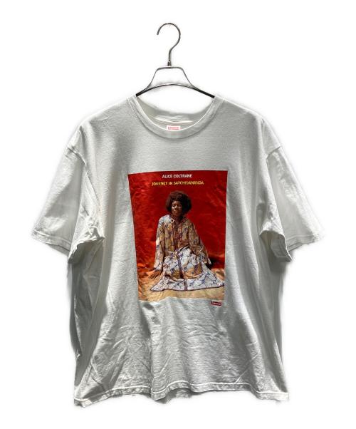 SUPREME（シュプリーム）SUPREME (シュプリーム) SATCHIDANANDA 半袖カットソー ホワイト サイズ:XLの古着・服飾アイテム