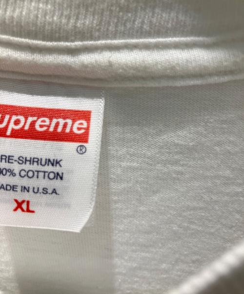 SUPREME（シュプリーム）SUPREME (シュプリーム) SATCHIDANANDA 半袖カットソー ホワイト サイズ:XLの古着・服飾アイテム