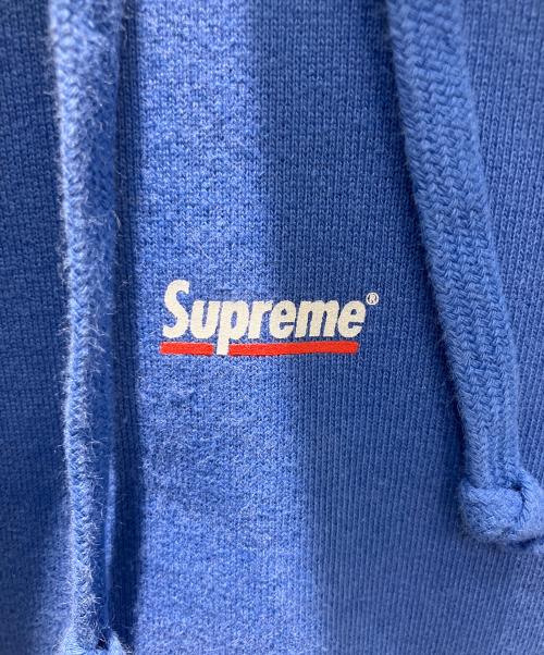 SUPREME（シュプリーム）SUPREME (シュプリーム) 22AW Underline Hooded パーカー ブルー サイズ:Lの古着・服飾アイテム