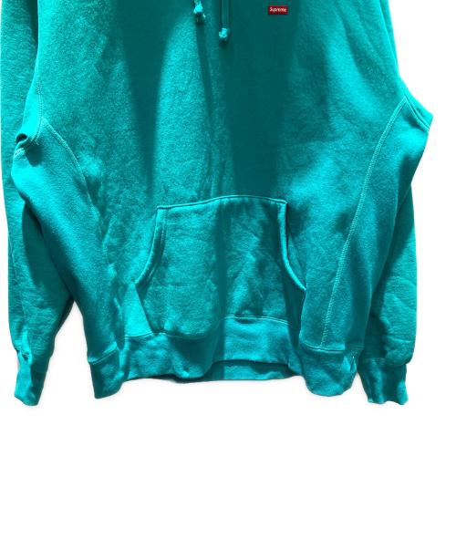 SUPREME（シュプリーム）SUPREME (シュプリーム) Small Box Hooded Sweatshirt パーカー グリーン サイズ:Lの古着・服飾アイテム