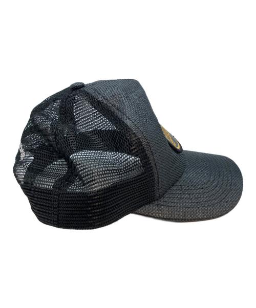 SUPREME（シュプリーム）SUPREME (シュプリーム) Raffia Mesh Back 5-Panel メッシュキャップ ブラックの古着・服飾アイテム
