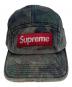 SUPREME (シュプリーム) SS26 Overdyed Camp Cap カモフラージュ柄 キャップ オリーブ：10000円