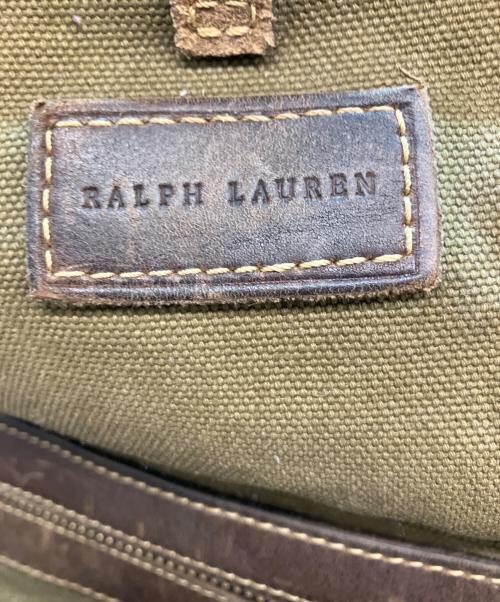 RALPH LAUREN（ラルフローレン）RALPH LAUREN (ラルフローレン) ミリタリーメッセンジャーバッグ カーキの古着・服飾アイテム