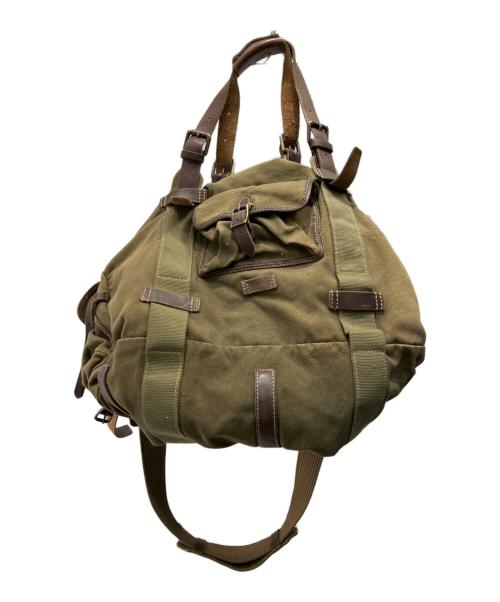 RALPH LAUREN（ラルフローレン）RALPH LAUREN (ラルフローレン) ミリタリーメッセンジャーバッグ カーキの古着・服飾アイテム