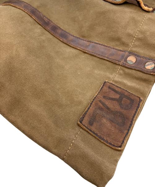 RRL（ダブルアールエル）RRL (ダブルアールエル) キャンバストートバッグ ブラウンの古着・服飾アイテム