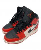 NIKEナイキ）の古着「AIR JORDAN ハイカットスニーカー」｜レッド