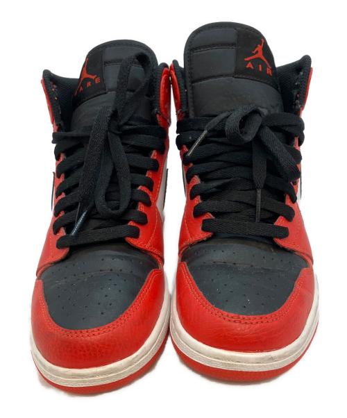 NIKE（ナイキ）NIKE (ナイキ) AIR JORDAN ハイカットスニーカー レッド サイズ:23.5cmの古着・服飾アイテム