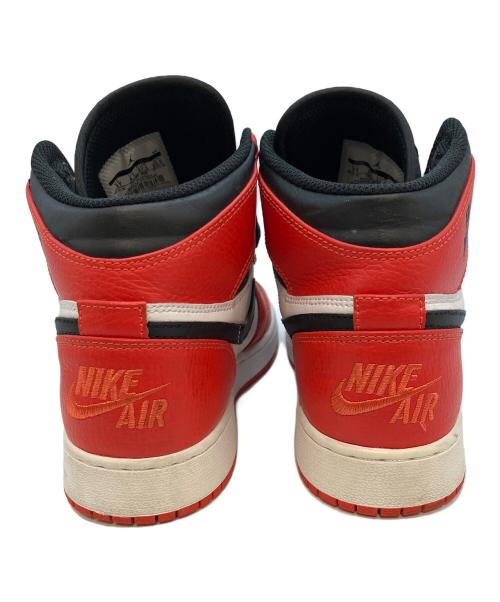 NIKE（ナイキ）NIKE (ナイキ) AIR JORDAN ハイカットスニーカー レッド サイズ:23.5cmの古着・服飾アイテム