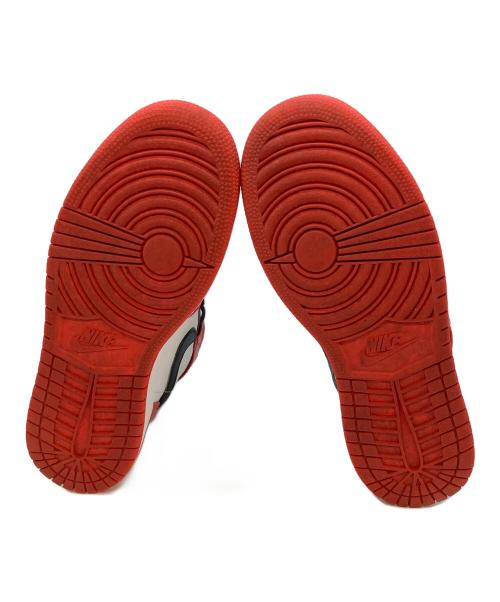 NIKE（ナイキ）NIKE (ナイキ) AIR JORDAN ハイカットスニーカー レッド サイズ:23.5cmの古着・服飾アイテム