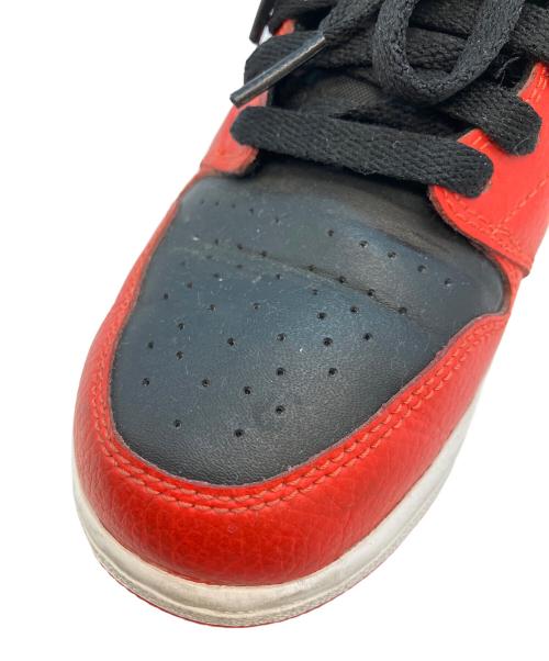 NIKE（ナイキ）NIKE (ナイキ) AIR JORDAN ハイカットスニーカー レッド サイズ:23.5cmの古着・服飾アイテム