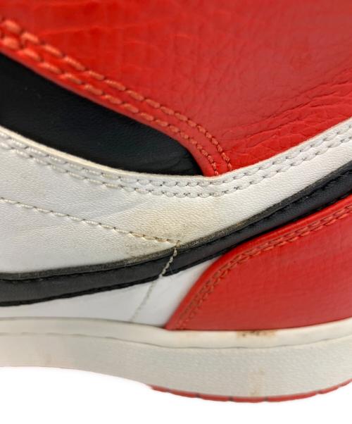 NIKE（ナイキ）NIKE (ナイキ) AIR JORDAN ハイカットスニーカー レッド サイズ:23.5cmの古着・服飾アイテム