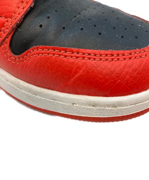 NIKE（ナイキ）NIKE (ナイキ) AIR JORDAN ハイカットスニーカー レッド サイズ:23.5cmの古着・服飾アイテム