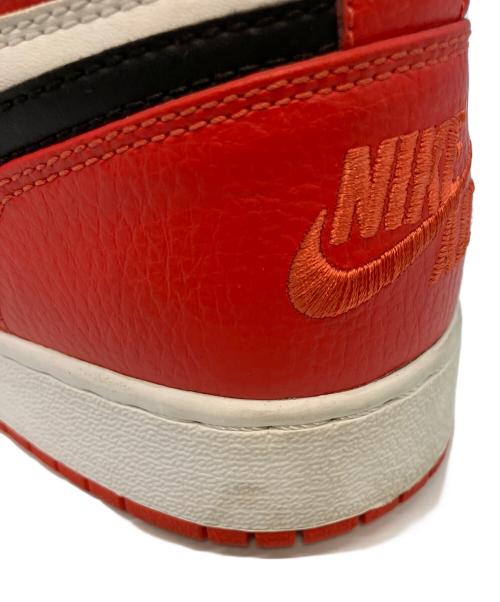 NIKE（ナイキ）NIKE (ナイキ) AIR JORDAN ハイカットスニーカー レッド サイズ:23.5cmの古着・服飾アイテム