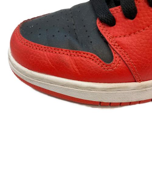 NIKE（ナイキ）NIKE (ナイキ) AIR JORDAN ハイカットスニーカー レッド サイズ:23.5cmの古着・服飾アイテム