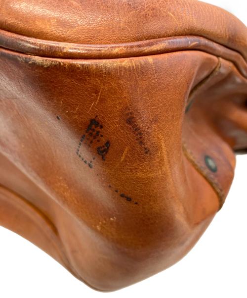 RRL（ダブルアールエル）RRL (ダブルアールエル) レザーメッセンジャーバッグ ブラウンの古着・服飾アイテム