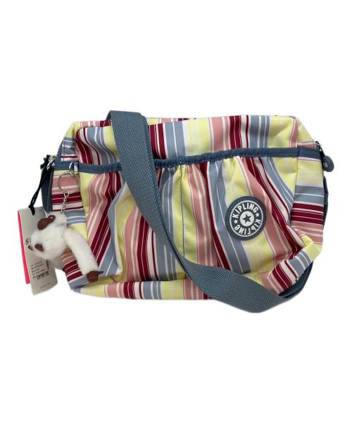 Kipling（キプリング）Kipling (キプリング) アイレーン フレッシュストライプ ショルダーバッグ マルチカラーの古着・服飾アイテム
