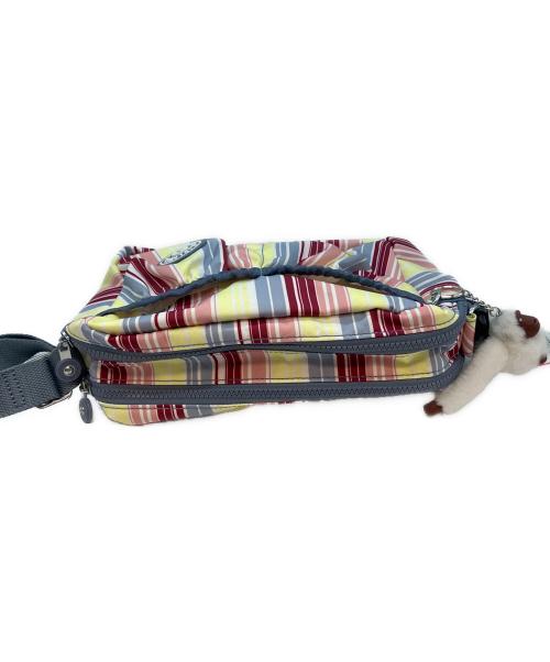 Kipling（キプリング）Kipling (キプリング) アイレーン フレッシュストライプ ショルダーバッグ マルチカラーの古着・服飾アイテム
