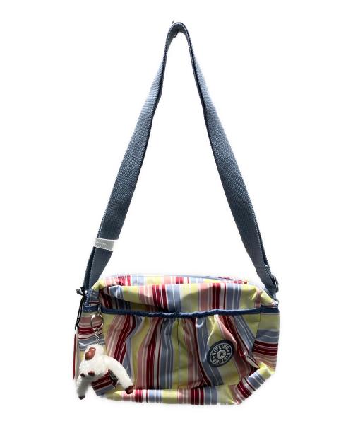 Kipling（キプリング）Kipling (キプリング) アイレーン フレッシュストライプ ショルダーバッグ マルチカラーの古着・服飾アイテム