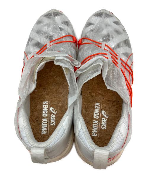 asics（アシックス）asics (アシックス) KENGO KUMA (隈研吾) アーキサイト オル ローカットスニーカー ホワイト サイズ:25.5cmの古着・服飾アイテム