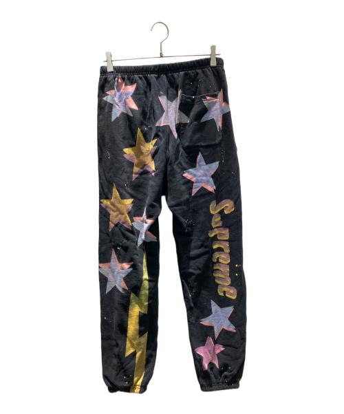 SUPREME（シュプリーム）SUPREME (シュプリーム) Gonz Stars Sweatpant スウェットパンツ ブラック サイズ:Sの古着・服飾アイテム
