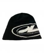 stussy×OUR LEGACYステューシー×アワーレガシー）の古着「Work Shop Oval Skullcap ニット帽」｜ブラック