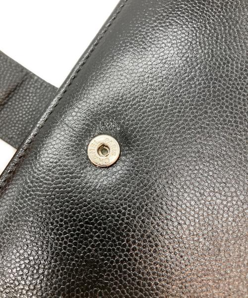 CHANEL（シャネル）CHANEL (シャネル) 16390775 2つ折り財布 ブラックの古着・服飾アイテム