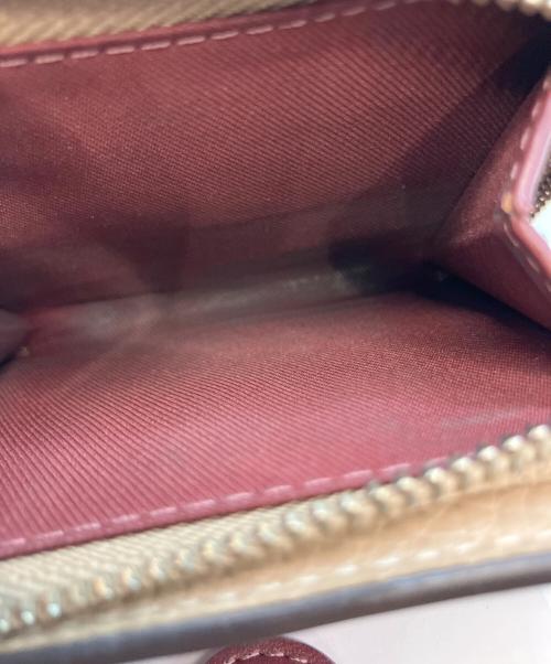 COACH（コーチ）COACH (コーチ) F2344 2つ折り財布 ブラウンの古着・服飾アイテム