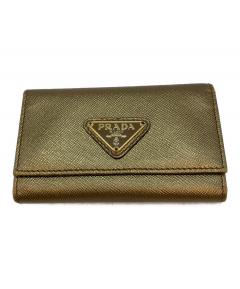 中古・古着通販】PRADA (プラダ) キーケース/M222 ベージュ｜ブランド