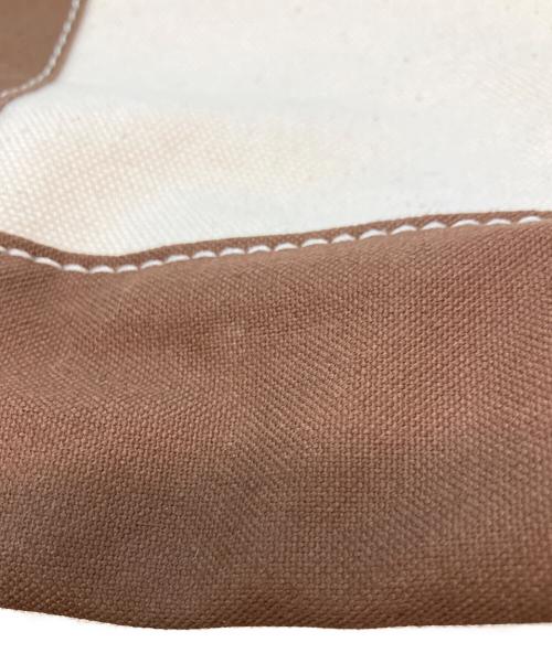 the new house（ザニューハウス）the new house (ザニューハウス) LEON TOTE 2WAYトートバッグ ブラウンの古着・服飾アイテム