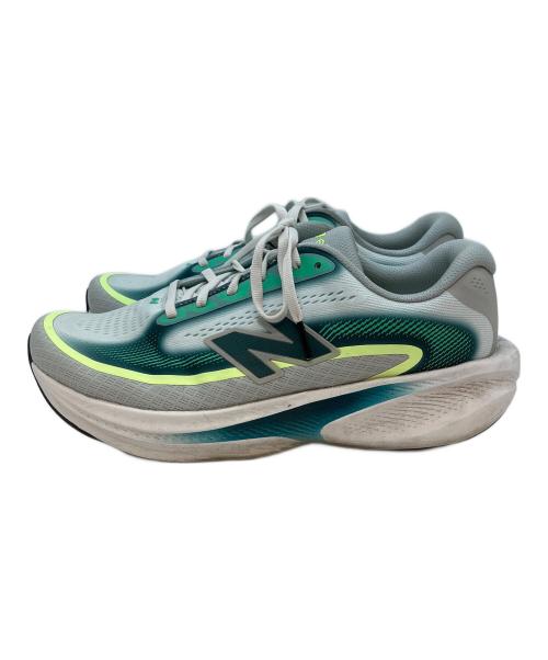 NEW BALANCE（ニューバランス）NEW BALANCE (ニューバランス) スニーカー グリーン×ホワイト サイズ:27cmの古着・服飾アイテム