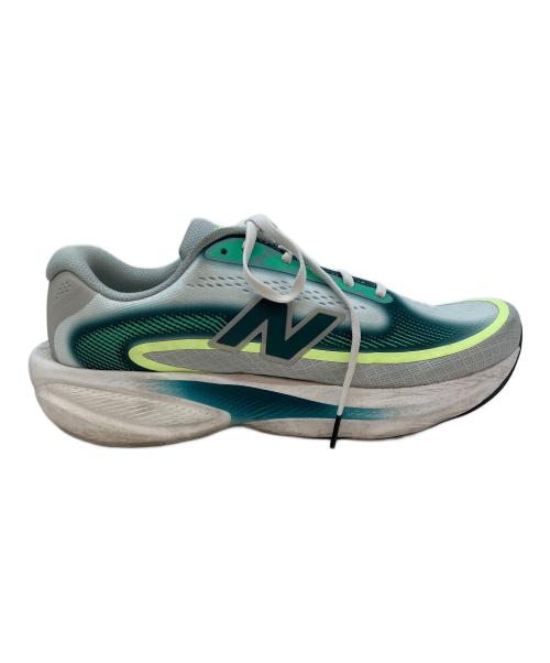 NEW BALANCE（ニューバランス）NEW BALANCE (ニューバランス) スニーカー グリーン×ホワイト サイズ:27cmの古着・服飾アイテム